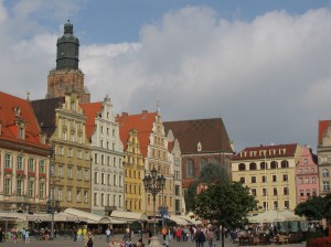 Vratislav, Velký rynek, kde Purkyně vystoupil z dostavníku